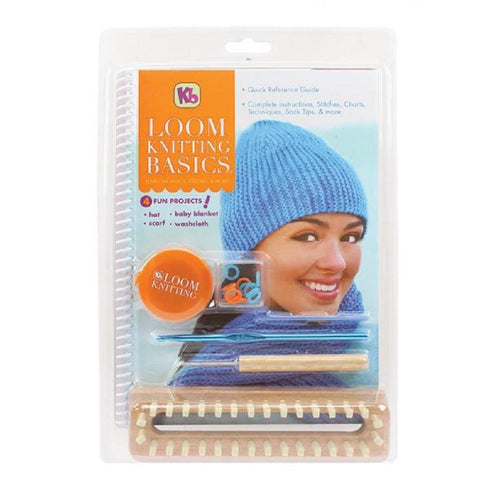 AussieSuperStore Haberdashery Supplies Loom Knitting Basics Kit Loom Knitting Basics Kit | Crotchet Yarn & Wool tool Supplies Part Number 020312 020312